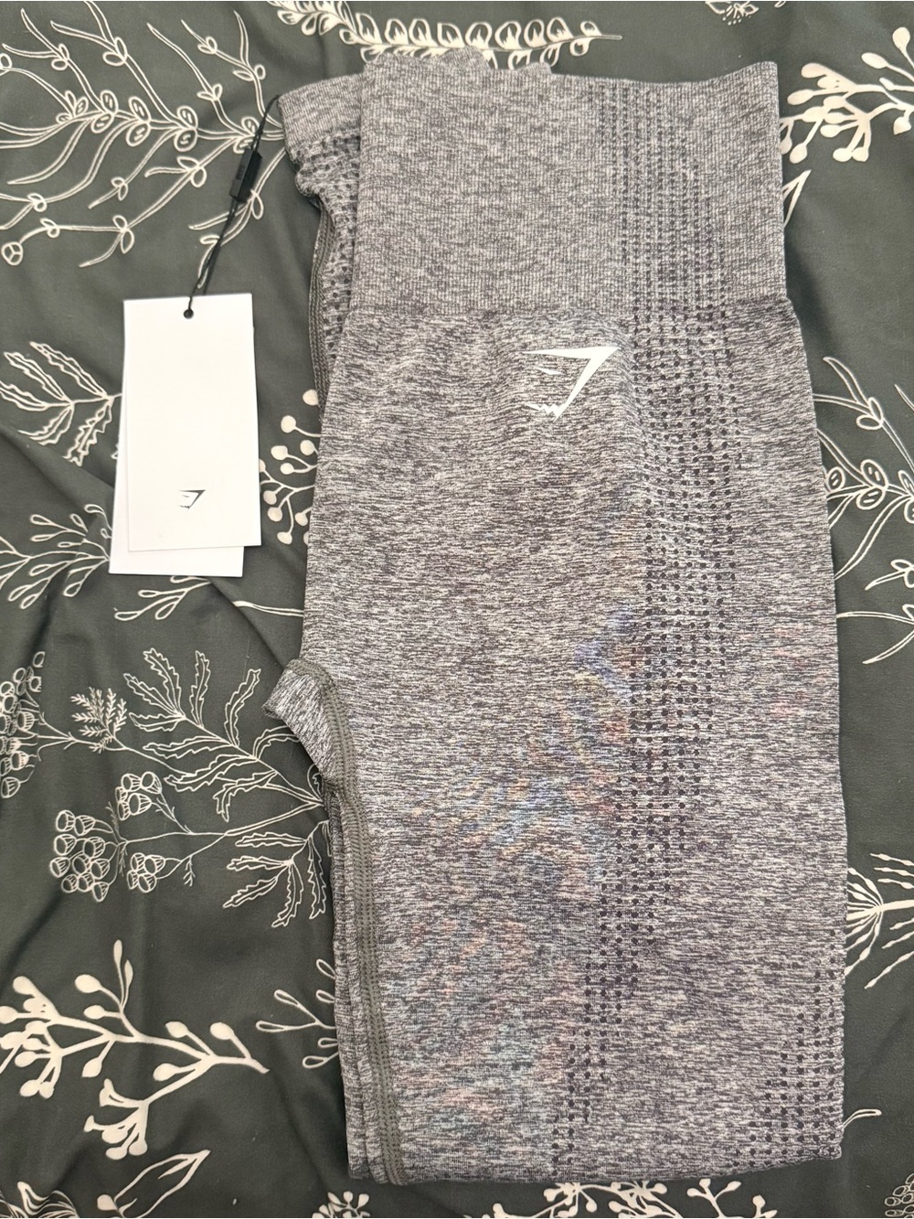 Gymshark Kids Grey Seamless High-Waist Leggings